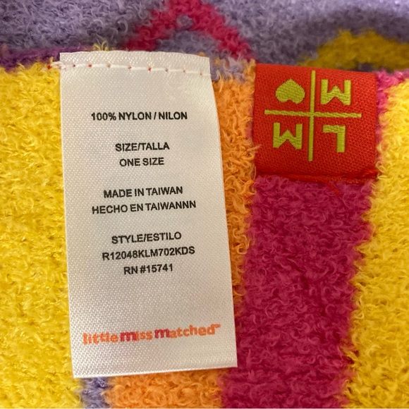 $1 NWT Bright & Fun LittleMissMatched Soft Scarf (BUNDLE ONLY) - Picture 3 of 3